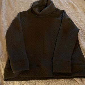 GapFit oversized turtleneck sweatshirt